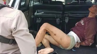 Pelaku berhasil diamankan warga dan sempat menjadi bulan-bulanan setelah melakukam penembakan.