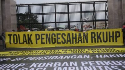 Demo Penolakan Pengesahan RKUHP