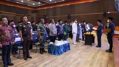 Pj Bupati Bekasi Lantik 115 Pejabat Administrasi dan 9 Pejabat Fungsional