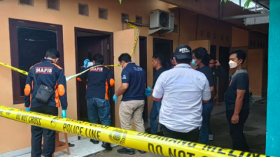 Lokasi kontrakan pelaku eksekusi memutilasi korbannya. Foto: Ist