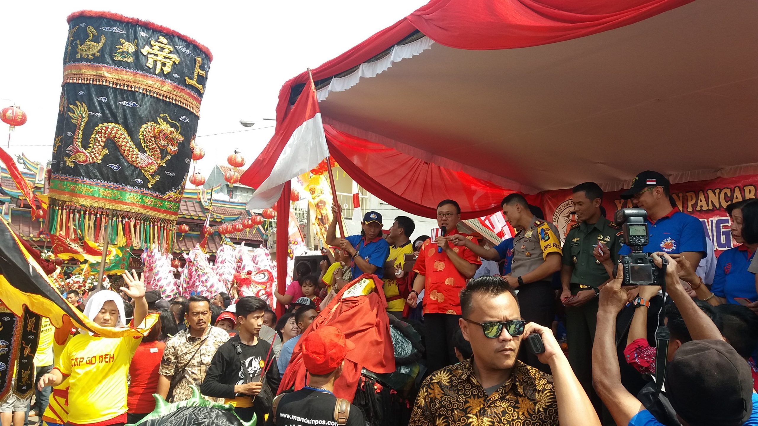 Perayaan Cap Go Meh di Klenteng Hok Lay Kiong. Foto: Dok