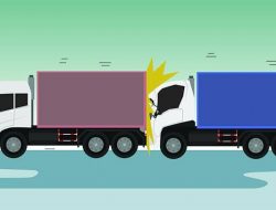 Pedagang Buah Kritis Tertimpa Besi Baja yang Diangkut Truk