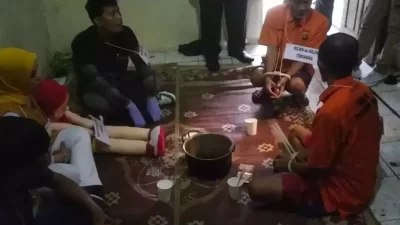 Rekontruksi Wowon Cs di Ciketing Udik, Bantar Gebang. Foto: Istimewa