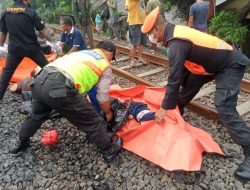 Ibu dan Anak Tewas Tertabrak Kereta di Cikarang Timur