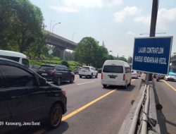 Tol Japek Arah Cikampek Diberlakukan Mulai KM 47-61