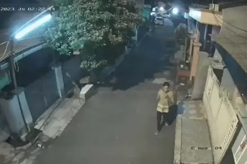 Pelaku pencurian sepeda gunung di Duren Jaya.