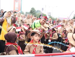 Peringatan Hari Anak Nasional, 2.000 Anak dan Anggota KORMI Kota Bekasi Padati Pawai di Car Free Day