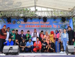 Potong Ketupat, Tanda Silaturahmi Akbar Lebaran Bekasi ke-3 di Buka Plt Wali Kota