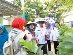 Ketua Tim KTJ 2023, Lia Erliani Apresiasi Ketahanan Pangan RW 23 Kelurahan Margahayu dan RW 14 Kelurahan Perwira