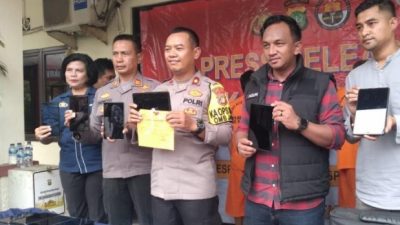 Komplotan Maling di SMKN 9 Kota Bekasi diciduk Polisi