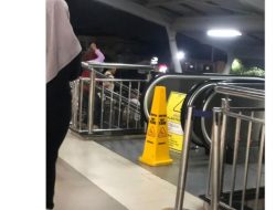 Eskalator Stasiun Bekasi Rusak Tak Kunjung Diperbaiki, Wanita Ini Posting Foto Kondisinya Setiap Hari