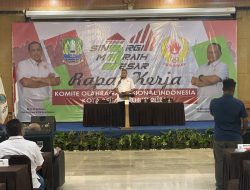 Rapat Kerja, KONI Kota Bekasi Fokus Berbenah Guna Capai 3 Besar di Porprov Jabar 2026