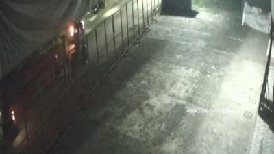 Rekaman CCTV pemuda kena begal.