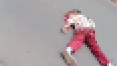 Kondisi Bocah berinisial TRM yang tewas terlindas truk di Jalan Raya Babelan, Kebalen, Babelan, Kabupaten Bekasi.