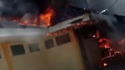 Kebakaran Gedung Serbaguna Rawalumbu.