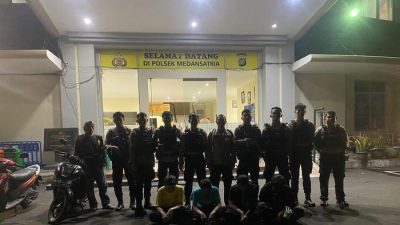 Empat pelaku tawuran di Bekasi diamankan Polisi