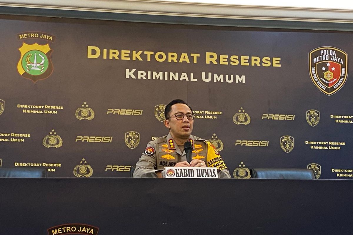 Kabid Humas Polda Metro Jaya Kombes Pol Ade Ary Syam Indradi