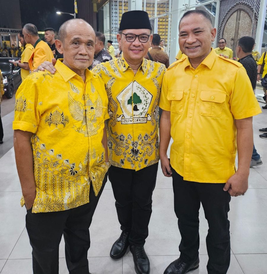 Ian Rasyad dan Kusnanto Saidi hadiri undangan DPP Partai Golkar. Foto: Gobekasi.id