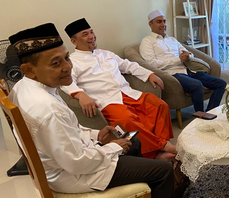 Cawalkot Herkos bertemu politisi Golkar Novel Saleh Hilalbi