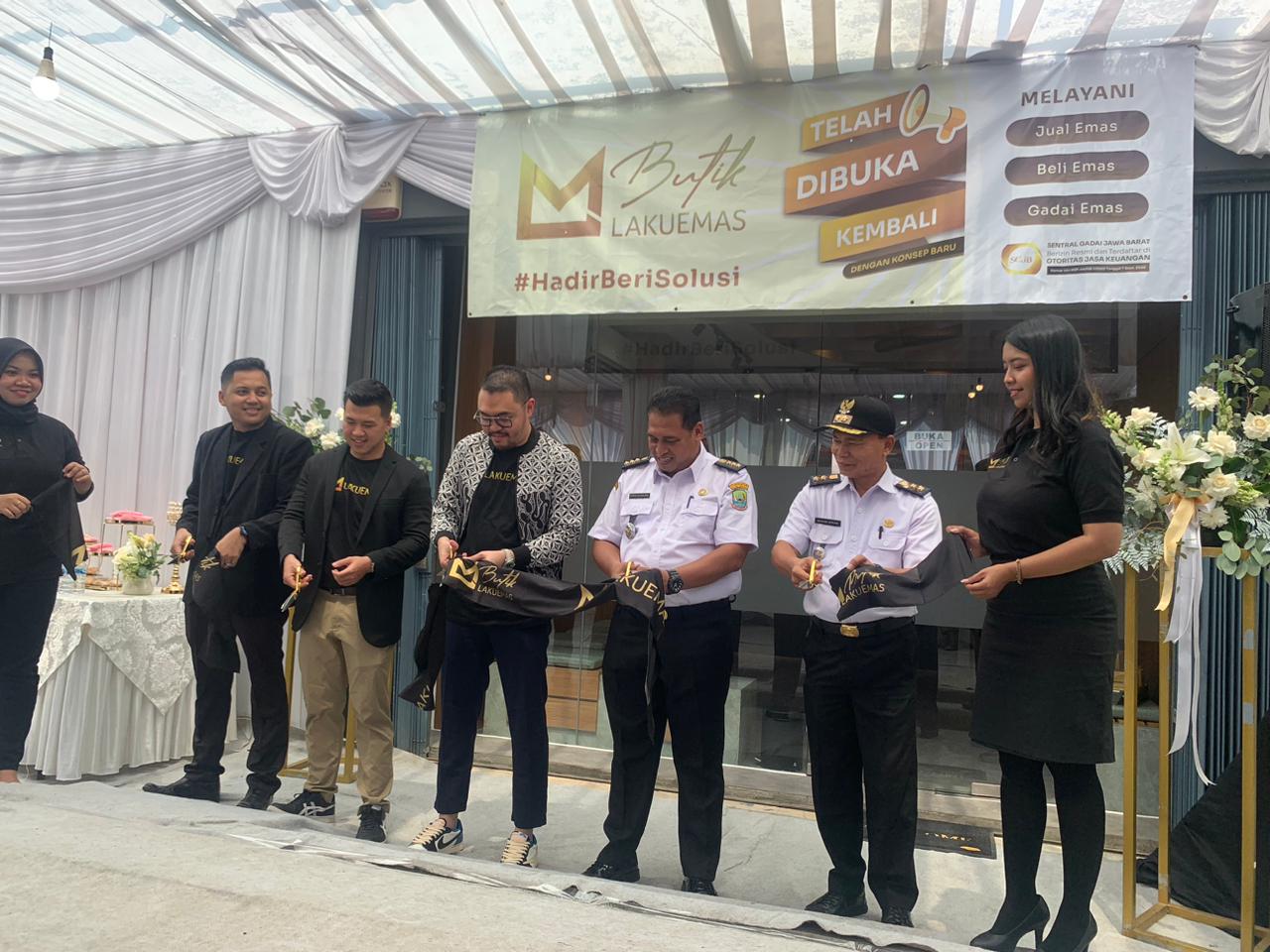 Pembukaan LAKU EMAS di Bekasi