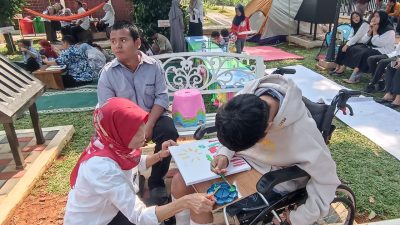 Kemensos Kenalkan Taman Baca Inklusi Untuk Anak yang Ramah Disabilitas