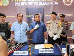 Setengah Tahun 2024, 30 Orang Ditangkap Polisi Karena Jadi Pelaku Tawuran dan Kepemilikan Sajam di Kota Bekasi