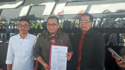 DPC PKB Kota Bekasi laporkan Lukman Edy ke Polres Metro Bekasi Kota. Foto: Ist