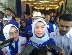 Apel Akbar PAN, Desy Ratnasari : Ikhtiar Maksimal Menangkan Heri – Sholihin