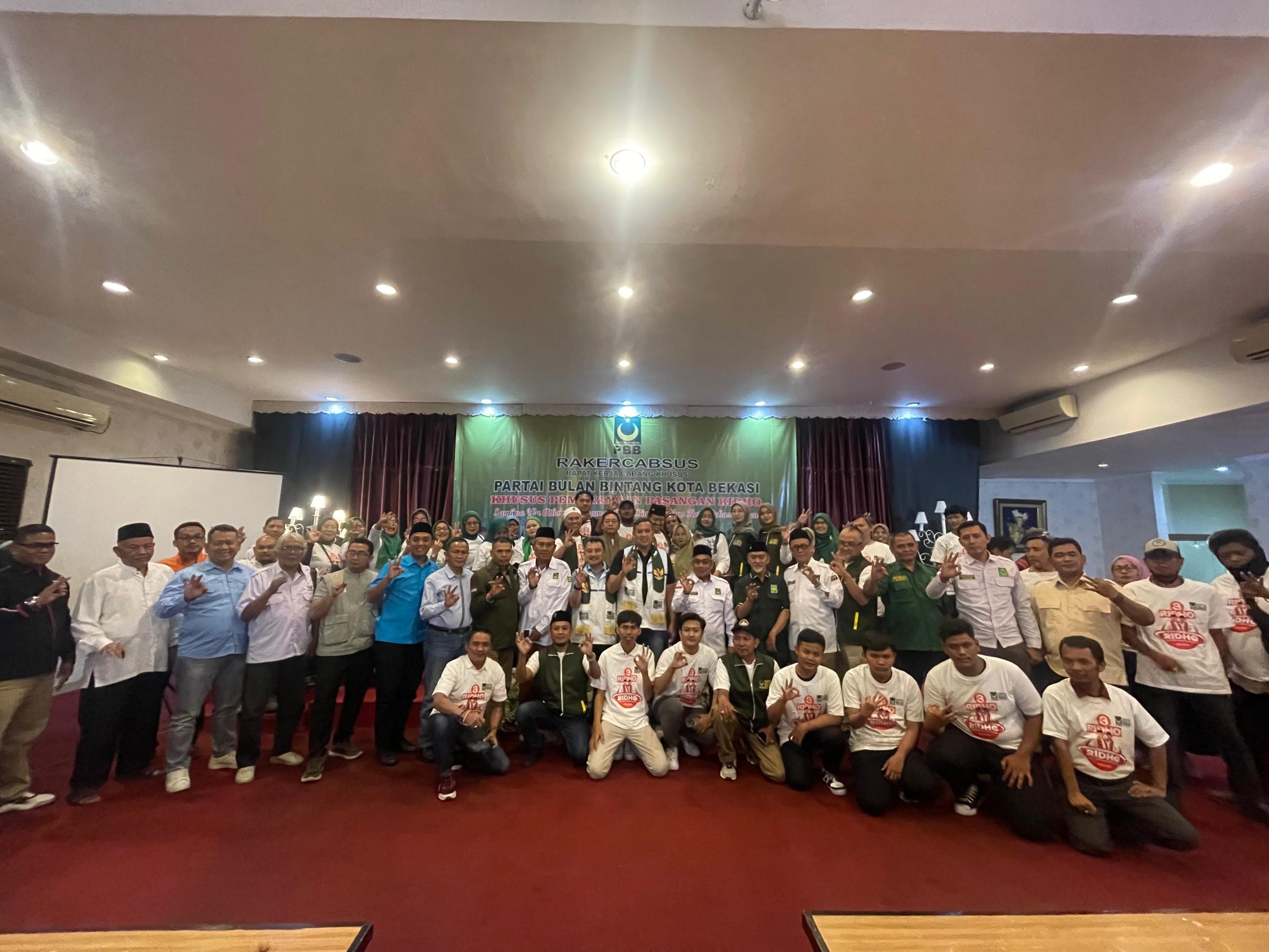 Rakercabsus PBB Kota Bekasi di Rumah Makan Sunda. Foto: Ist