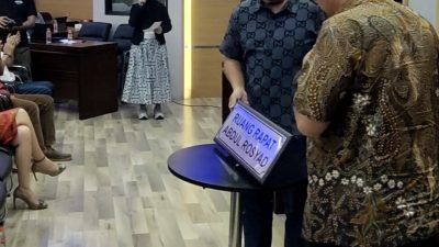 KONI Jabar Resmikan Ruang Rapat Abdul Rosyad