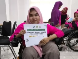 Penyandang Disabilitas Kabupaten Bekasi Dapat Bantuan Modal Usaha