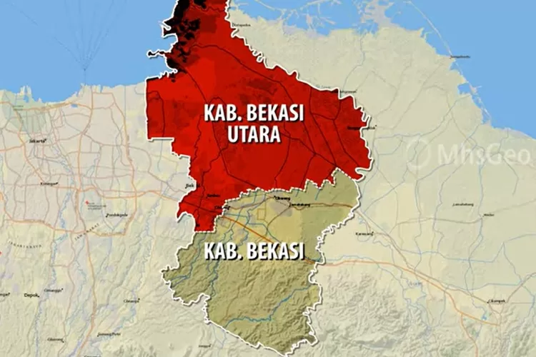 Ilustrasi pemekaran kabupaten bekasi
