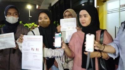 Korban penipuan oleh WO Harmoni di Bekasi