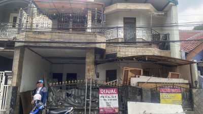 Penampakan kantor wedding organizer yang tipu puluhan calon pengantin di Kayuringin Jaya, Bekasi Selatan, Kota Bekasi.