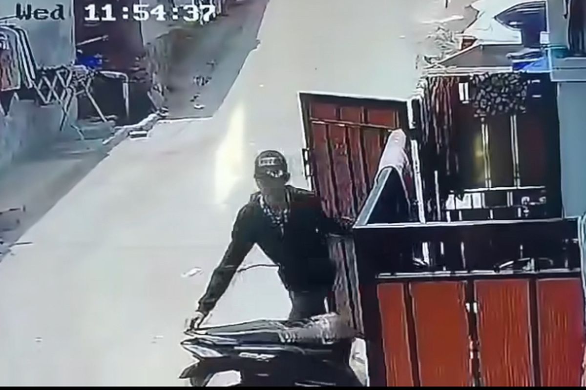 Tangakapan layar maling motor