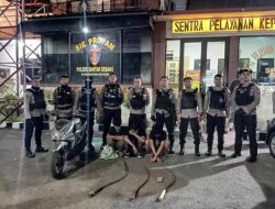 Tenteng Celurit, 3 Remaja Ditangkap Tim Perintis Polres Bekasi Kota
