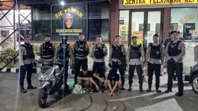 Tenteng Celurit, 3 Remaja Ditangkap Tim Perintis Polres Bekasi Kota