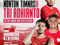 Tri Adhianto Bakal Gelar Nobar di Stadion Patriot: Kawal Timnas Indonesia Lolos Piala Dunia
