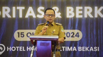 Pj Wali Kota Bekasi Raden Gani Muhamad. Foto: Ist