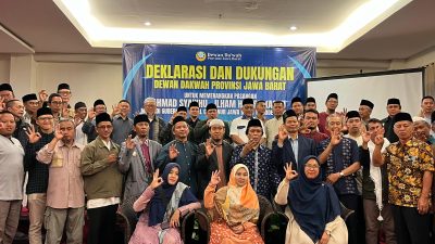 Deklarasi Dukungan, DDII Jabar Siap Kawal Kemenangan ASIH di Pilkada 2024