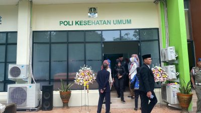 Peresmian Poli Umum di Plaza Pemkot Bekasi. Foto: Ist
