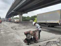 Rekonstruksi Jalan Tol Jakarta-Cikampek, Jasamarga Siapkan Mitigasi Lalu Lintas