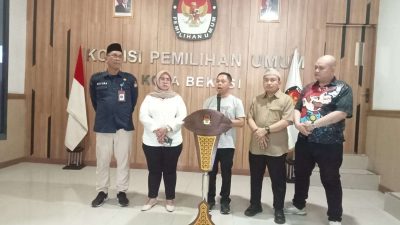 KPU Kota Bekasi mulai melakukan pleno terbuka rekapitulasi Pilkada 2024