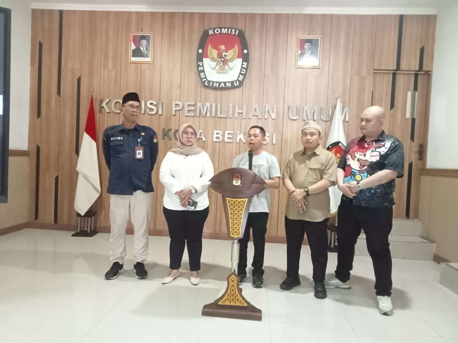 KPU Kota Bekasi mulai melakukan pleno terbuka rekapitulasi Pilkada 2024