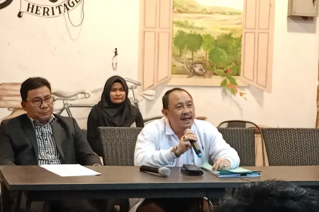 Ketua Tim Advokasi Patriot Indonesia Iqbal Daut Hutapea