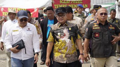 Pj Wali Kota Bekasi Raden Gani Muhamad saat membuka Pekan Raya Bekasi Selatan 2024. Foto: Ist