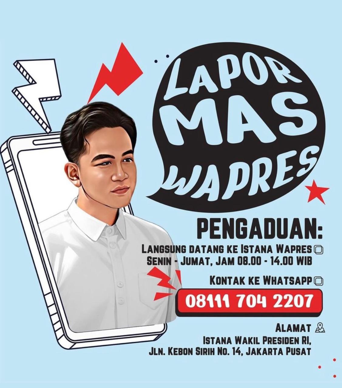 Lapor Mas Wapres
