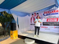 Ribuan Warga Margahayu Deklarasikan Dukungan untuk Pasangan RIDHO