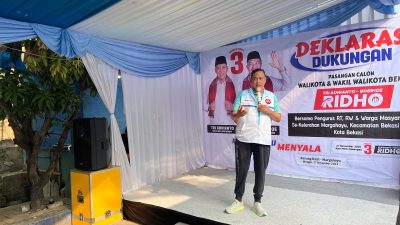 Ribuan Warga Margahayu Deklarasikan Dukungan untuk Pasangan RIDHO