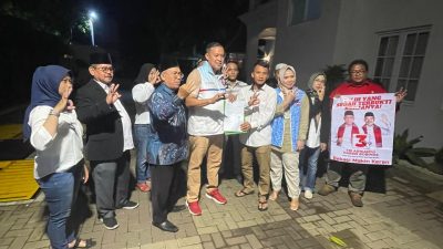 Mantan Caleg PPP, partai pengusung Heri Koswara - Sholihin mendeklarasikan dukungan untuk Tri Adhianto - Harris Bobihoe. Foto: Ist